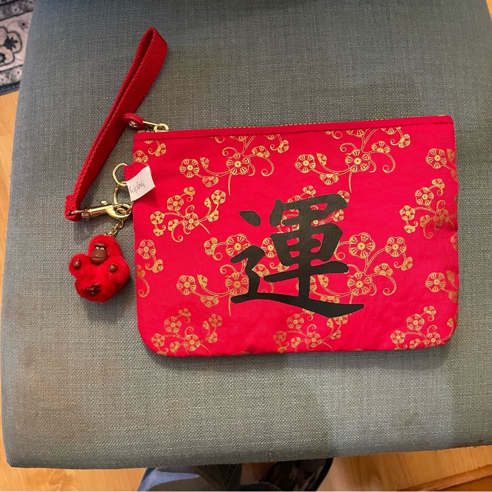 🆕 Kipling Zao Chinese New Year Wristlet